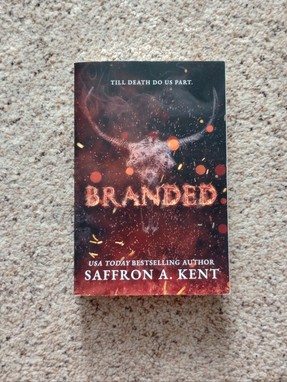 Branded By Saffron A. Kent Dark Suspense Western Romance Book